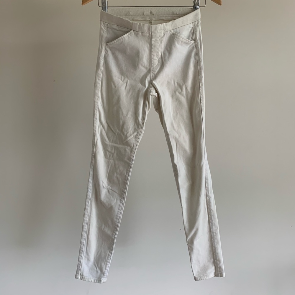 Uniqlo Heattech White Pants